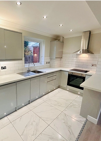 Fitted kitchen renovation in Maidstone, Kent